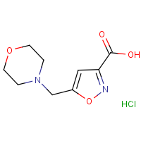 CAS: 944450-97-9 | OR16617 | 5-[(Morpholin-4-yl)methyl]isoxazole-3-carboxylic acid hydrochloride