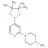 CAS: 832114-09-7 | OR16629 | 2-(4-Methylpiperazin-1-yl)pyridine-4-boronic acid, pinacol ester