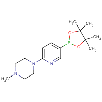 CAS: 918524-63-7 | OR16630 | 6-(4-Methylpiperazin-1-yl)pyridine-3-boronic acid, pinacol ester
