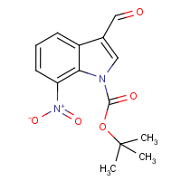 CAS:914348-97-3 | OR1669 | 7-Nitroindole-3-carboxaldehyde, N-BOC protected