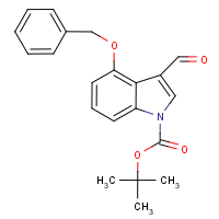 CAS:404888-01-3 | OR1673 | 4-Benzyloxy-1H-indole-3-carboxaldehyde, N-BOC protected 98%
