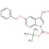 CAS:914348-98-4 | OR1674 | 5-(Benzyloxy)-3-formyl-1H-indole, N-BOC protected
