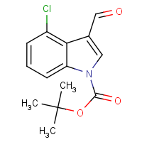 CAS: 914349-00-1 | OR1684 | 4-Chloro-3-formyl-1H-indole, N-BOC protected