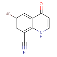 CAS:1160474-80-5 | OR16859 | 6-Bromo-1,4-dihydro-4-oxoquinoline-8-carbonitrile