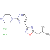 CAS:1177093-07-0 | OR16868 | 4-(5-Isobutyl-1,2,4-oxadiazol-3-yl)-2-(piperazin-1-yl)pyrimidine dihydrochloride