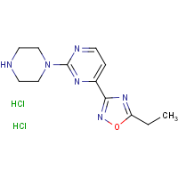 CAS:1177092-99-7 | OR16870 | 4-(5-Ethyl-1,2,4-oxadiazol-3-yl)-2-(piperazin-1-yl)pyrimidine dihydrochloride
