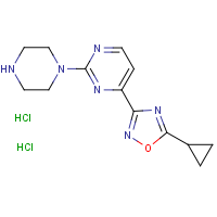 CAS:1177093-00-3 | OR16871 | 4-(5-Cyclopropyl-1,2,4-oxadiazol-3-yl)-2-(piperazin-1-yl)pyrimidine dihydrochloride