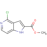 CAS: 688357-19-9 | OR16875 | Methyl 4-chloro-1H-pyrrolo[3,2-c]pyridine-2-carboxylate