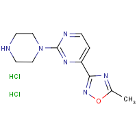 CAS: 1177093-10-5 | OR16880 | 4-(5-Methyl-1,2,4-oxadiazol-3-yl)-2-(piperazin-1-yl)pyrimidine dihydrochloride