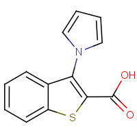 CAS:80066-98-4 | OR16885 | 3-(1H-Pyrrol-1-yl)benzo[b]thiophene-2-carboxylic acid