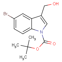 CAS: 905710-14-7 | OR1689 | 5-Bromo-3-(hydroxymethyl)-1H-indole, N-BOC protected