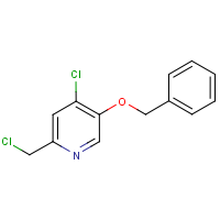 CAS: 62811-98-7 | OR16895 | 5-(Benzyloxy)-4-chloro-2-(chloromethyl)pyridine