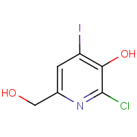 CAS: 208519-37-3 | OR16900 | 2-Chloro-3-hydroxy-6-(hydroxymethyl)-4-iodopyridine