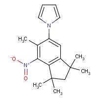CAS:657405-94-2 | OR16908 | 1-(7-Nitro-1,1,3,3,6-pentamethylindan-5-yl)-1H-pyrrole
