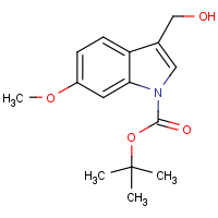 CAS: 914349-08-9 | OR1695 | 3-(Hydroxymethyl)-6-methoxy-1H-indole, N-BOC protected
