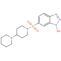 CAS: 227471-63-8 | OR16954 | 1'-[(1-Hydroxy-1H-benzotriazol-6-yl)sulphonyl]-1,4'-bipiperidine