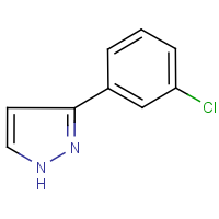 CAS: 59843-69-5 | OR17 | 3-(3-Chlorophenyl)-1H-pyrazole