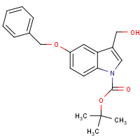 CAS: 914349-14-7 | OR1705 | 5-(Benzyloxy)-3-(hydroxymethyl)-1H-indole, N-BOC protected