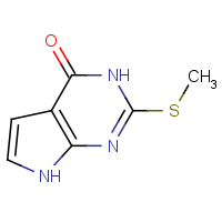 CAS:67831-83-8 | OR17056 | 3,7-Dihydro-2-(methylthio)-4H-pyrrolo[2,3-d]pyrimidin-4-one