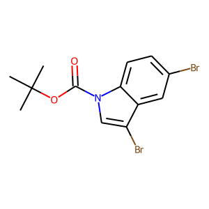 CAS:914349-23-8 | OR1708 | 3,5-Dibromo-1H-indole, N-BOC protected