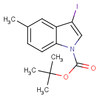 CAS: 914349-25-0 | OR1715 | 3-Iodo-5-methyl-1H-indole, N-BOC protected