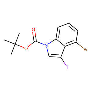 CAS:406170-09-0 | OR1726 | 4-Bromo-3-iodoindole, N-BOC protected