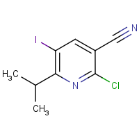 CAS: 1203898-30-9 | OR17306 | 2-Chloro-5-iodo-6-isopropylnicotinonitrile