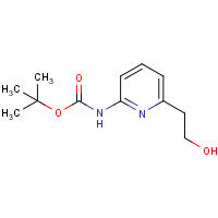 CAS: 402933-56-6 | OR17554 | 2-Amino-6-(2-hydroxyethyl)pyridine, 2-BOC protected