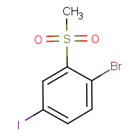 CAS: 1820619-59-7 | OR17675 | 2-Bromo-5-iodophenyl methyl sulphone