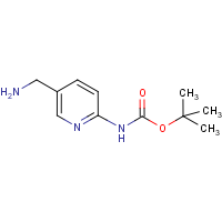 CAS:187237-37-2 | OR17840 | 2-Amino-5-(aminomethyl)pyridine, 2-BOC protected