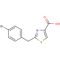 CAS: 1086380-12-2 | OR17895 | 2-(4-Bromobenzyl)-1,3-thiazole-4-carboxylic acid