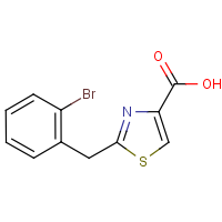 CAS: 1086380-14-4 | OR17897 | 2-(2-Bromobenzyl)-1,3-thiazole-4-carboxylic acid