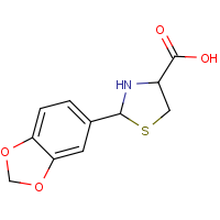 CAS:72678-96-7 | OR17899 | 2-(1,3-Benzodioxol-5-yl)-1,3-thiazolidine-4-carboxylic acid