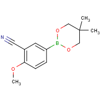 CAS:1548827-76-4 | OR17953 | 3-Cyano-4-methoxybenzeneboronic acid, neopentyl glycol ester