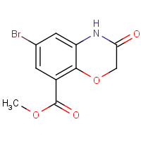 CAS: 141761-85-5 | OR18032 | Methyl 6-bromo-3,4-dihydro-3-oxo-2H-1,4-benzoxazine-8-carboxylate