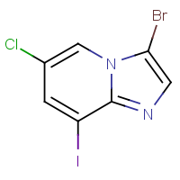 CAS: 1221791-77-0 | OR18052 | 3-Bromo-6-chloro-8-iodoimidazo[1,2-a]pyridine