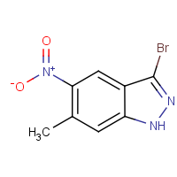 CAS: 1000343-58-7 | OR18056 | 3-Bromo-6-methyl-5-nitro-1H-indazole