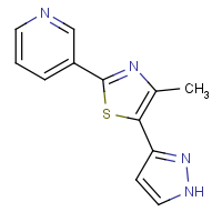 CAS: 499796-05-3 | OR183435 | 3-[4-Methyl-5-(1H-pyrazol-3-yl)-1,3-thiazol-2-yl]pyridine