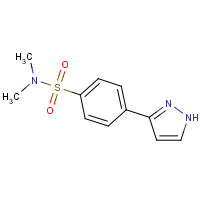 CAS: 1019011-14-3 | OR183438 | N,N-Dimethyl-4-(1H-pyrazol-3-yl)benzenesulfonamide