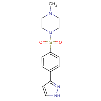 CAS: 1019012-25-9 | OR183441 | 1-Methyl-4-[4-(1H-pyrazol-3-yl)phenyl]sulfonyl-piperazine