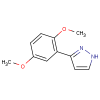 CAS: 181122-45-2 | OR183450 | 3-(2,5-Dimethoxyphenyl)-1H-pyrazole