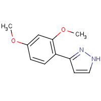 CAS: 150433-17-3 | OR183451 | 3-(2,4-Dimethoxyphenyl)-1H-pyrazole