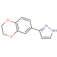 CAS: 1019007-45-4 | OR183458 | 3-(2,3-Dihydro-1,4-benzodioxin-6-yl)-1H-pyrazole