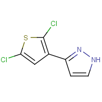 CAS: 166196-62-9 | OR183461 | 3-(2,5-Dichloro-thien-3-yl)-1H-pyrazole