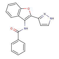 CAS: 1401786-32-0 | OR183468 | N-[2-(1H-Pyrazol-3-yl)benzofuran-3-yl]benzamide