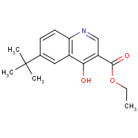CAS:228728-32-3 | OR183476 | Ethyl 6-tert-butyl-4-hydroxyquinoline-3-carboxylate