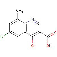 CAS:218156-60-6 | OR183486 | 6-Chloro-4-hydroxy-8-methylquinoline-3-carboxylic acid