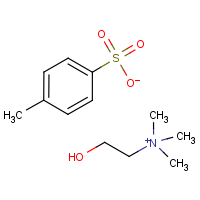 CAS:55357-38-5 | OR18384 | (2-Hydroxyethyl)trimethylammonium toluene-4-sulphonate