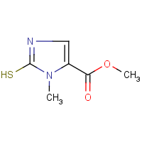 CAS:68892-07-9 | OR18399 | Methyl 2-mercapto-1-methyl-1H-imidazole-5-carboxylate