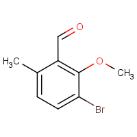 CAS: 1782219-40-2 | OR18419 | 3-Bromo-2-methoxy-6-methylbenzaldehyde